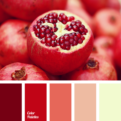 Red cherries - Color schemes and palettes