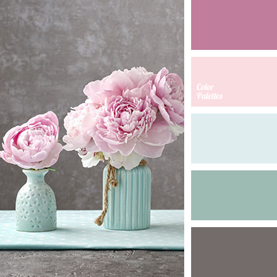 Mint And Pink Color Palette Ideas