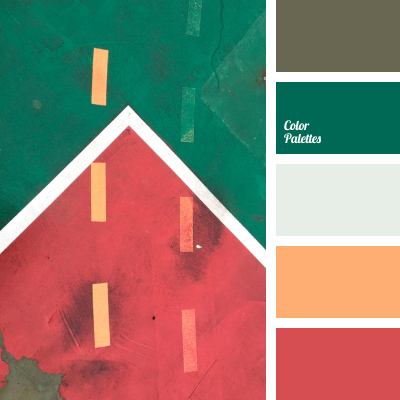 red and green Color Palette